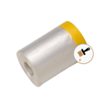 Copagro Copagro Expert Maskeerfolie Tape Geel 0.55mCopagro Masking tape geel met folie 0.55m x 20 m - 2,7m x 20m- 2,7m