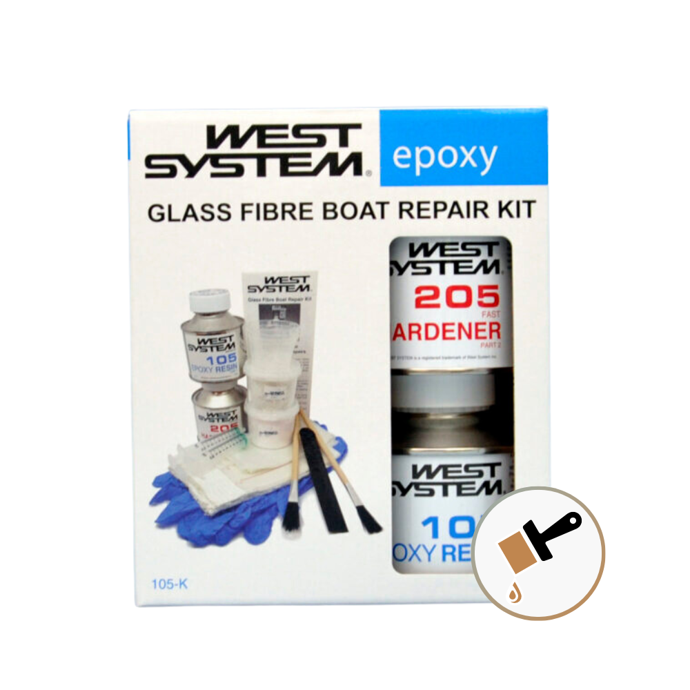 West System Glass Fibre Boat Repair Kit Set