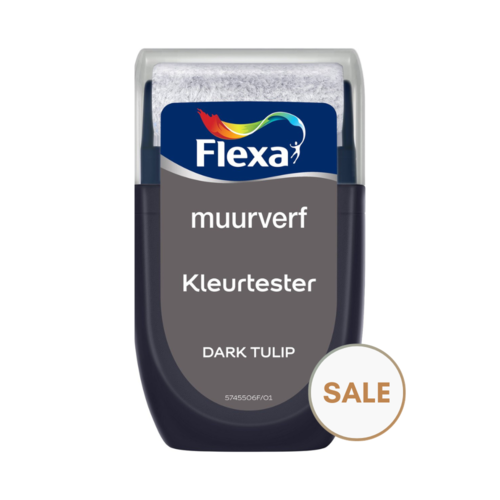 Flexa Pure Flexa Muurverf Kleurtester Dark Tulip 30 ml