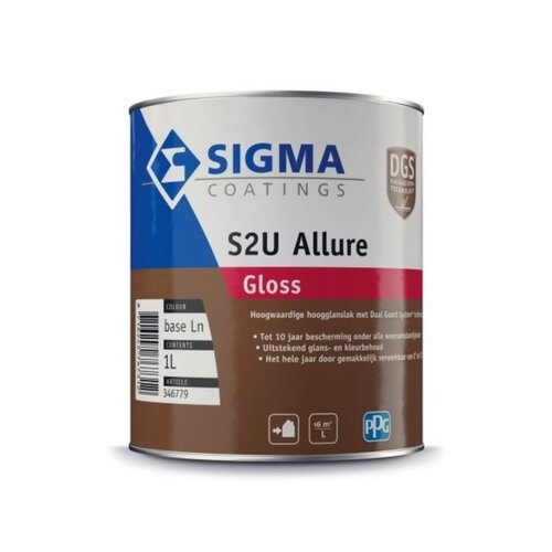 Sigma Sigma S2U Allure Gloss RAL 1018 Zinkgeel 500 ml