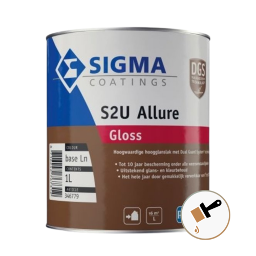 Sigma Sigma S2U Allure Gloss RAL 1018 Zinkgeel 500 ml