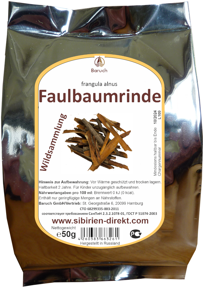 Faulbaum 50g (Rinde)