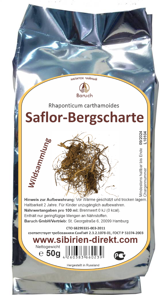 Saflor-Bergscharte aus Wildsammlung