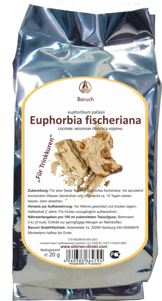 Euphorbia fischeriana 20 г (корень)