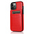 iPhone 7 hoesje - Backcover - Pasjeshouder - Portemonnee - Kunstleer - Rood