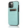 iPhone 8 hoesje - Backcover - Pasjeshouder - Portemonnee - Kunstleer - Bruin