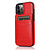 iPhone 8 hoesje - Backcover - Pasjeshouder - Portemonnee - Kunstleer - Rood