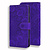 iPhone XS hoesje - Bookcase - Pasjeshouder - Portemonnee - Mandalapatroon - Kunstleer - Paars