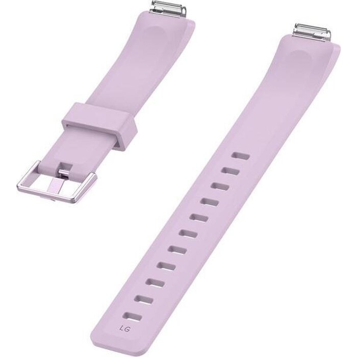 JVS Products Bandje geschikt voor Fitbit Inspire HR - Maat L - Bandje - Horlogebandje - Siliconen - Lila
