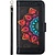 iPhone 12 Pro hoesje - Bookcase - Koord - Pasjeshouder - Portemonnee - Mandalapatroon - Kunstleer - Zwart