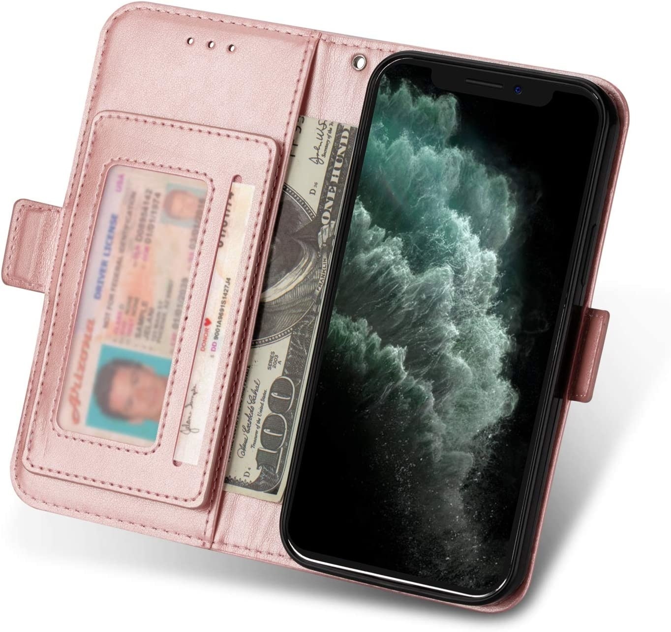 JVS Products Samsung Galaxy S20 Plus hoesje - Bookcase - Koord - Pasjeshouder - Portemonnee - Mandalapatroon - Kunstleer - Roze