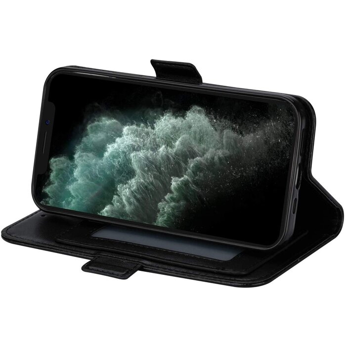 JVS Products Samsung Galaxy S20 Ultra hoesje - Bookcase - Koord - Pasjeshouder - Portemonnee - Mandalapatroon - Kunstleer - Zwart