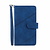 iPhone 11 hoesje - Bookcase - Koord - Pasjeshouder - Portemonnee - Kunstleer - Blauw