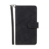 Samsung Galaxy S20 hoesje - Bookcase - Koord - Pasjeshouder - Portemonnee - Kunstleer - Zwart