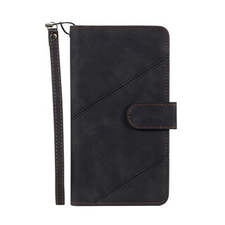 JVS Products Samsung Galaxy S10 hoesje - Bookcase - Koord - Pasjeshouder - Portemonnee - Kunstleer - Zwart