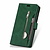 iPhone SE 2020 hoesje - Bookcase - Koord - Pasjeshouder - Portemonnee - Rits - Kunstleer - Groen