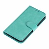 iPhone 12 Mini hoesje - Bookcase - Pasjeshouder - Portemonnee - Koord - Kunstleer - Turquoise