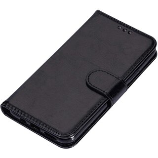 JVS Products iPhone 12 Pro hoesje - Bookcase - Pasjeshouder - Portemonnee - Koord - Kunstleer - Zwart