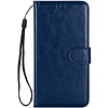 iPhone 11 Pro hoesje - Bookcase - Pasjeshouder - Portemonnee - Koord - Kunstleer - Blauw