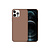 iPhone 11 hoesje - Backcover - TPU - Bruin