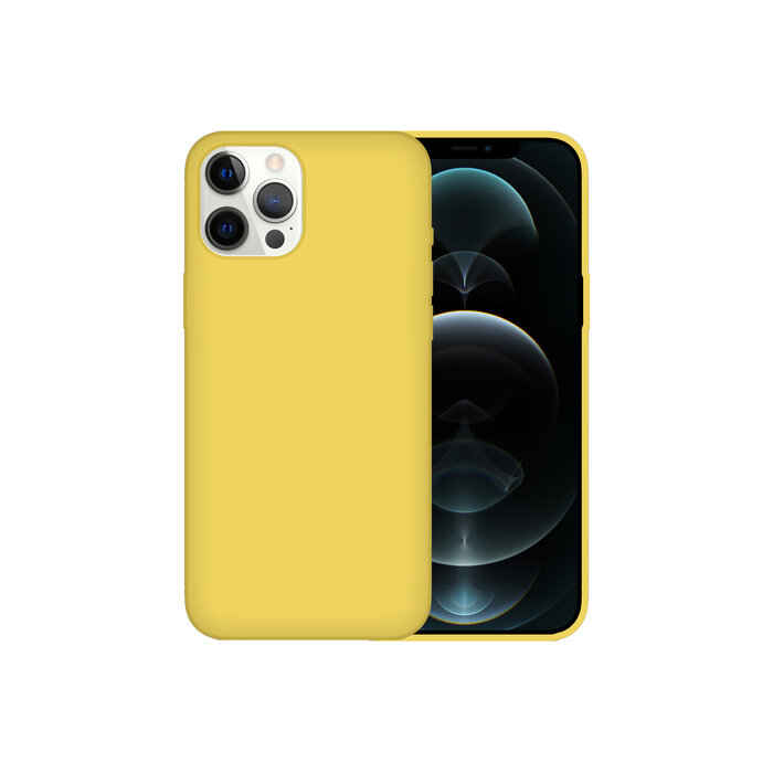 JVS Products iPhone XR hoesje - Backcover - TPU - Geel