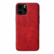 iPhone XS Max hoesje - Backcover - Kunstleer - TPU - Rood