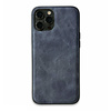 iPhone 11 Pro hoesje - Backcover - Kunstleer - TPU - Blauw