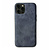 iPhone 11 Pro hoesje - Backcover - Kunstleer - TPU - Blauw