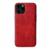 iPhone 12 Pro hoesje - Backcover - Kunstleer - TPU - Rood