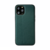 iPhone X hoesje - Backcover - Stofpatroon - TPU - Donkergroen