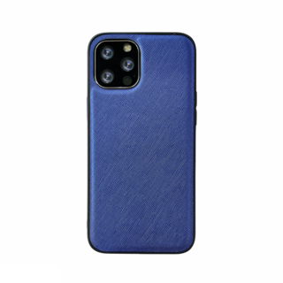 JVS Products iPhone XS Max hoesje - Backcover - Stofpatroon - TPU - Blauw