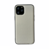 iPhone XR hoesje - Backcover - Stofpatroon - TPU - Wit