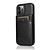 Samsung Galaxy S20 Plus hoesje - Backcover - Pasjeshouder - Portemonnee - Kunstleer - Zwart