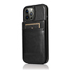 Samsung Galaxy S20 Ultra hoesje - Backcover - Pasjeshouder - Portemonnee - Kunstleer - Zwart