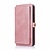 iPhone SE 2020 hoesje - Bookcase - Afneembaar 2 in 1 - Backcover - Pasjeshouder - Portemonnee - Kunstleer - Rose Goud