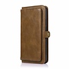 iPhone 12 Pro Max hoesje - Bookcase - Afneembaar 2 in 1 - Backcover - Pasjeshouder - Portemonnee - Kunstleer - Bruin