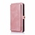 Samsung Galaxy A72 hoesje - Bookcase - Afneembaar 2 in 1 - Backcover - Pasjeshouder - Portemonnee - Kunstleer - Rose Goud