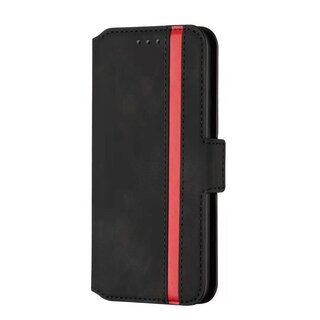 JVS Products Samsung Galaxy S20 Plus hoesje - Bookcase - Pasjeshouder - Portemonnee - Kunstleer - Zwart