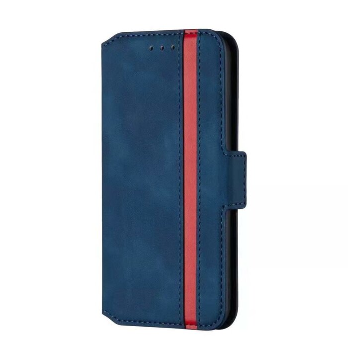 JVS Products Samsung Galaxy S20 Ultra hoesje - Bookcase - Pasjeshouder - Portemonnee - Kunstleer - Blauw