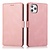 iPhone 8 hoesje - Bookcase - Pasjeshouder - Portemonnee - Kunstleer - Rose Goud