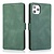 iPhone SE 2020 hoesje - Bookcase - Pasjeshouder - Portemonnee - Kunstleer - Groen