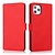 iPhone XR hoesje - Bookcase - Pasjeshouder - Portemonnee - Kunstleer - Rood