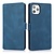 iPhone XS Max hoesje - Bookcase - Pasjeshouder - Portemonnee - Kunstleer - Blauw