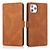 iPhone 11 Pro hoesje - Bookcase - Pasjeshouder - Portemonnee - Kunstleer - Bruin