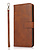 iPhone 7 hoesje - Bookcase - Koord - Pasjeshouder - Portemonnee - Kunstleer - Bruin