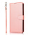 iPhone SE 2020 hoesje - Bookcase - Koord - Pasjeshouder - Portemonnee - Kunstleer - Rose Goud