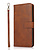 iPhone 11 hoesje - Bookcase - Koord - Pasjeshouder - Portemonnee - Kunstleer - Bruin