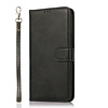 iPhone 11 hoesje - Bookcase - Koord - Pasjeshouder - Portemonnee - Kunstleer - Zwart