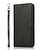 iPhone 12 Pro hoesje - Bookcase - Koord - Pasjeshouder - Portemonnee - Kunstleer - Zwart