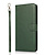 iPhone X hoesje - Bookcase - Koord - Pasjeshouder - Portemonnee - Kunstleer - Groen